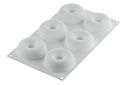SILIKOMART - MOULE SILICONE - DONUTS GOURMAND 80 DIAM.72XHT27MM