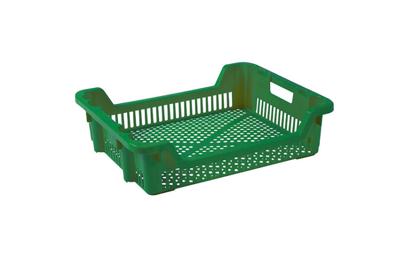 MULTIPAT BAK 62X50XH15CM GROEN OPENWERK