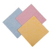 LAVETTES DE COULEUR 10 PCES JAUNE ROSE BLEU