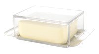 GEFU BEURRIER 250G INOX CLOCHE PLEXY ***S/CDE***