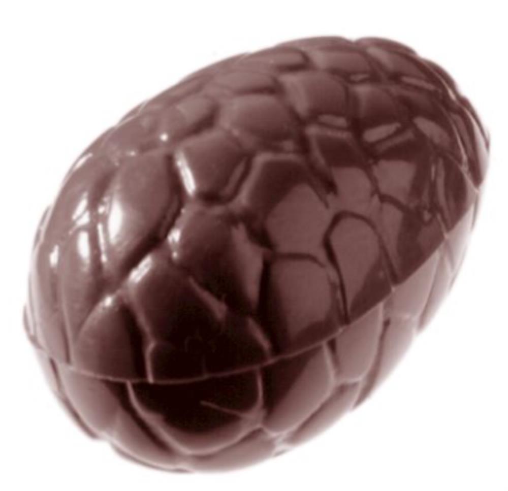 KROKO EGG CHOCOLATE MOLD 25 MM CW1204 4X12 -- 3GR