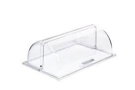APS CLOCHE ROLLTOP POLY TRANSPARENTE GN1/1 H17CM