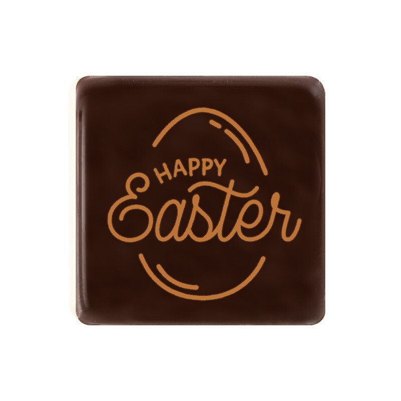2069086 HAPPY EASTER VIERKANT 3X3 CM 175 STUKS ***S/CDE***
