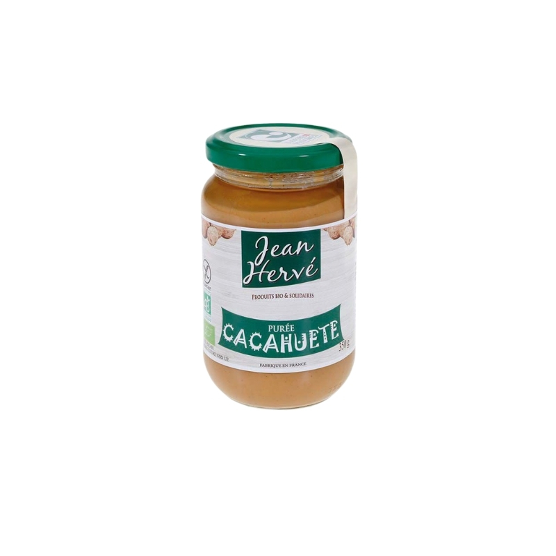 JEAN HERVÉ ORGANIC PEANUT PUREE 350GR