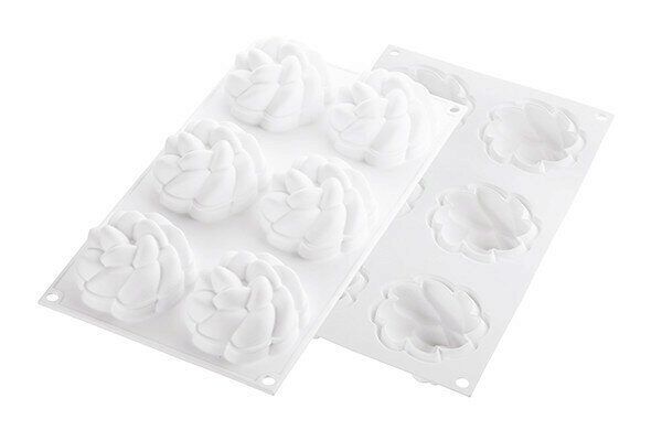 SILIKOMART - MOULE SILICONE - FLEUR 90 N. 6 Ø99 H 35 MM