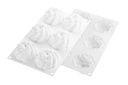 SILIKOMART - MOULE SILICONE - FLEUR 90 N. 6 Ø99 H 35 MM