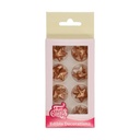 FUNCAKES ETOILES BRONZE EN SUCRE 24 PCES