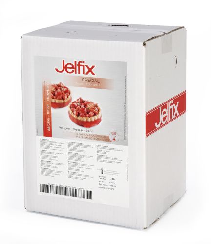 JELFIX SPRAY COATING *SPECIAL* STRAWBERRY BOX OF 13KG