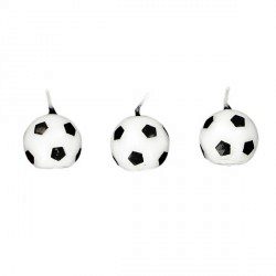  6 PCS FOOTBALL CANDLES