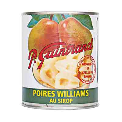 POIRE WILLIAMS SIROP DEMI LES CONTADINS ** 1KG **