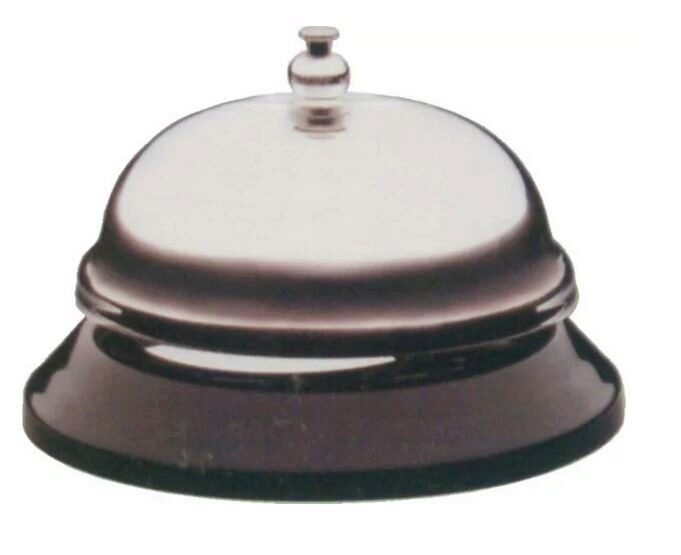 SONNETTE DE RECEPTION CHROMEE