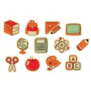 67104 BACK TO SCHOOL STICKERS  120 PIECES ***S/CD***