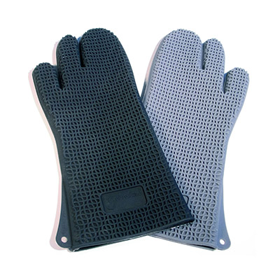 SIILIKOMART GREY SILICONE MITT LONG MODEL 38.5X16.8CM LEFT OR RIGHT