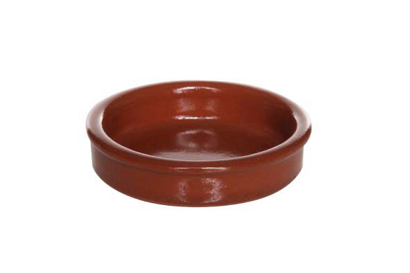 REGAS RAMEQUIN PLAT CERAMIQUE TERRA COTTA 6XH1.6CM