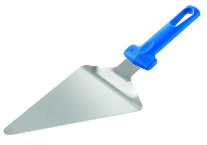GI-METAL STAINLESS STEEL TRIANGULAR SPATULA 15X19.5 CM