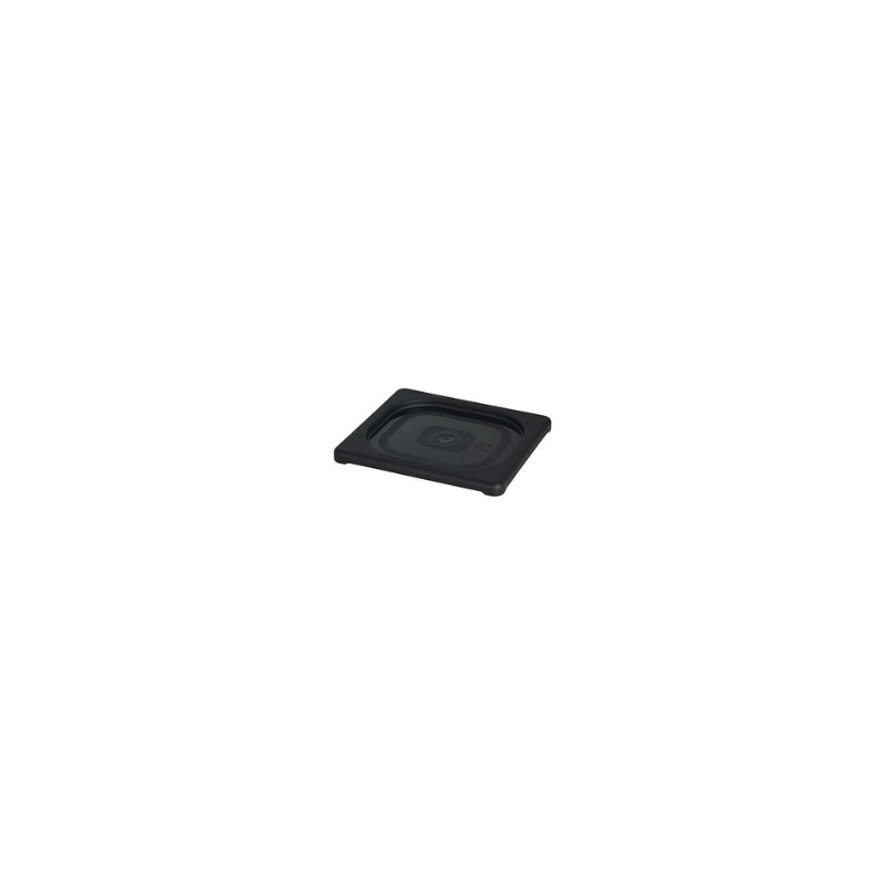 GN1/6 ZWART POLYPROPYLEEN DEKSEL HACCP -40+80° GASTROPLUS