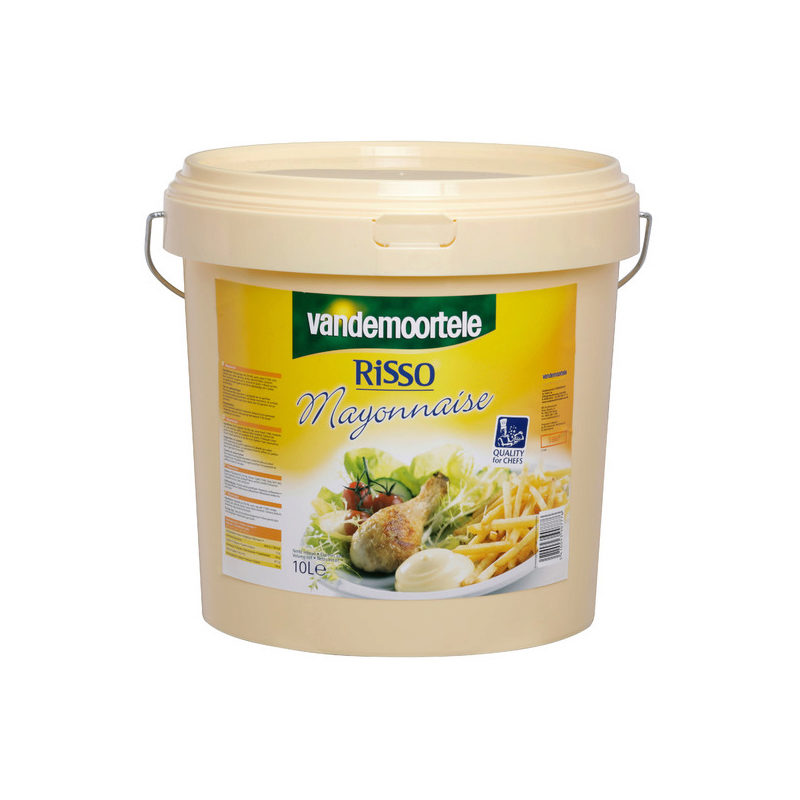 VANDEMOORTELE SAUCE MAYONNAISE TRAITEUR RISSO 10L
