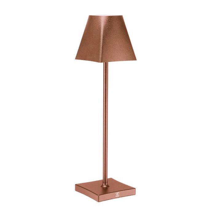 ETERE LED ALU LAMP 38CM ROZE CORTEN