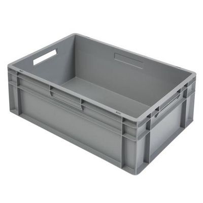 BAC EURONORM PO/PLEIN 60X40XH24CM GRIS-47L BUDGET LINE