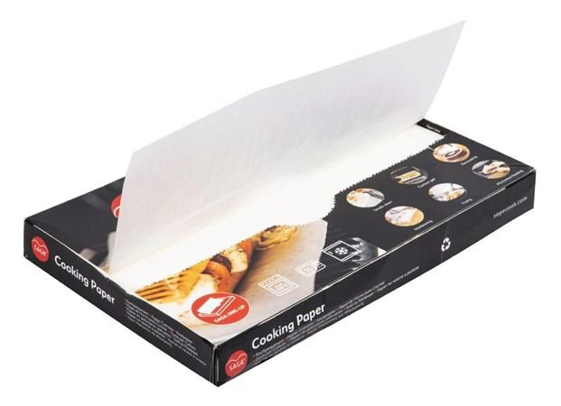 SAGA BAKING PAPER GN1/2 33X27CM - 100PCS