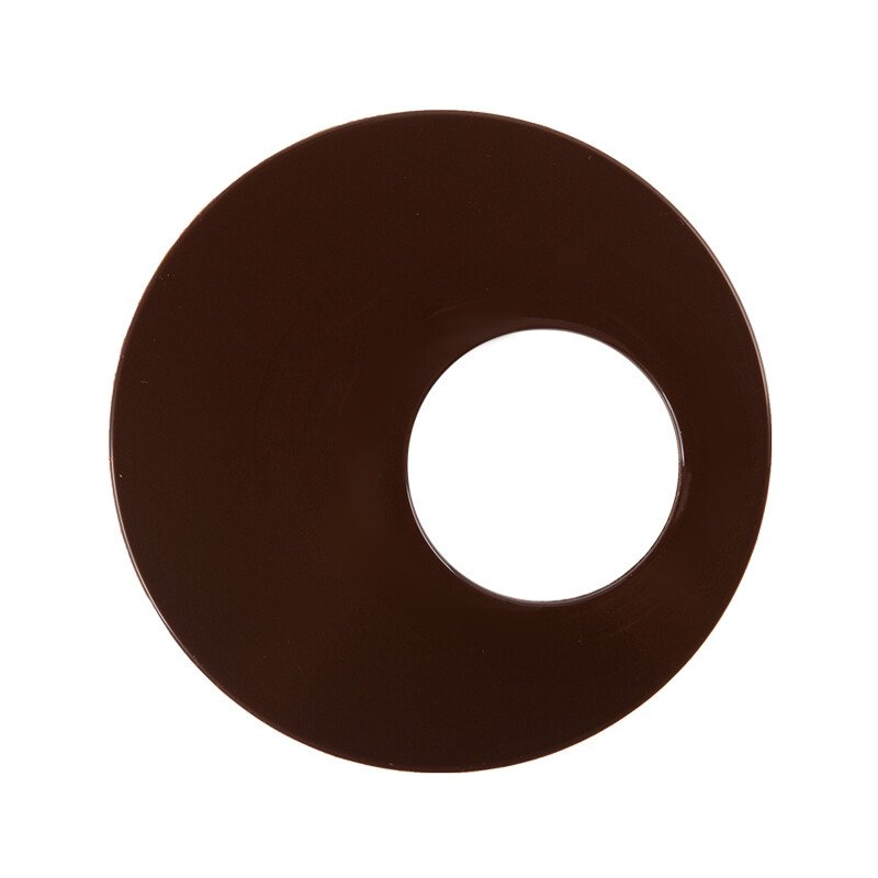 2035004 ROND MET GAT 10CM 10ST ***S/CDE***