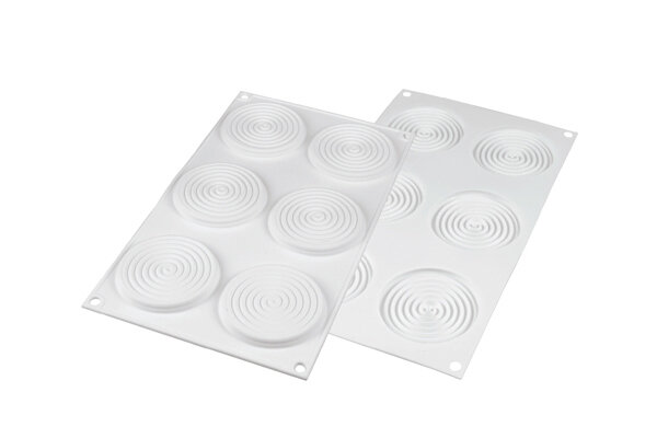 SILIKOMART 6 TOURBILLON 28 MOLD - DIAM 75 HT8MM