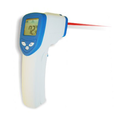 INFRAROOD THERMOMETER MET LASER ZICHT VAN -50° TOT +280°=STUK