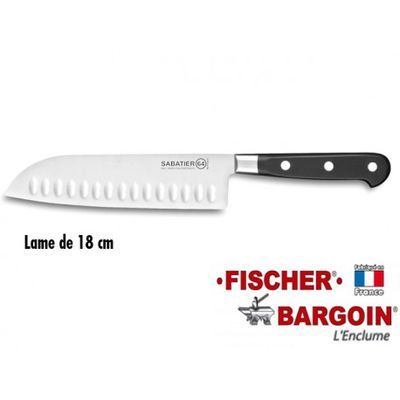 FISCHER SABATIER 64 SANTOKU 18CM ALVEOLE 245-183 RIVETS 245-18