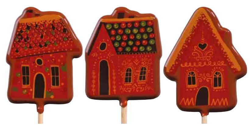 PCB Blisters lolly's Brood dépices voor 45 empr. en sticks 9pces ***s/cd***