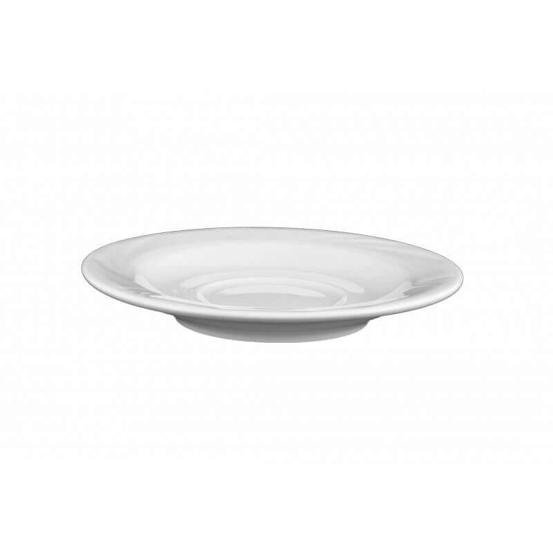 ARCADIA SOUS TASSE 14.5 CM PORCELAINE BLANCHE - 007605