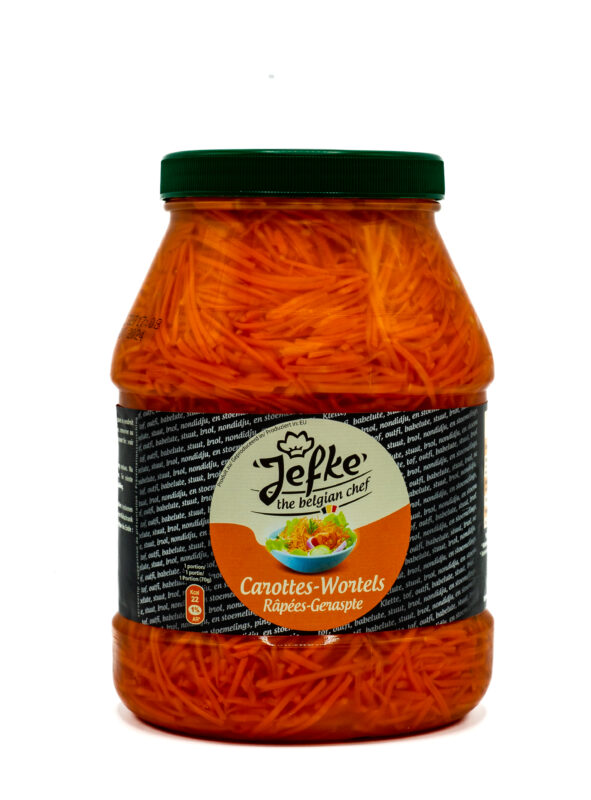JEFKE SHREDDED CARROTS 2400ML