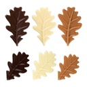 2014646 FEUILLES D HIVER 4X7CM - 5X3CM 84PCES
