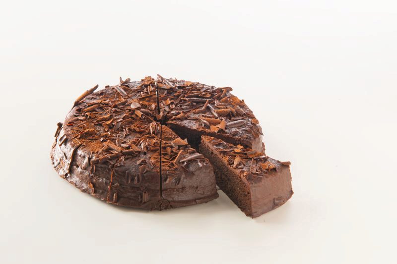 ❄️VAMIX A302C12 VOORGESNEDEN DRIEVOUDIGE CHOCOLADETAART Ø 26CM 4X1,32KG