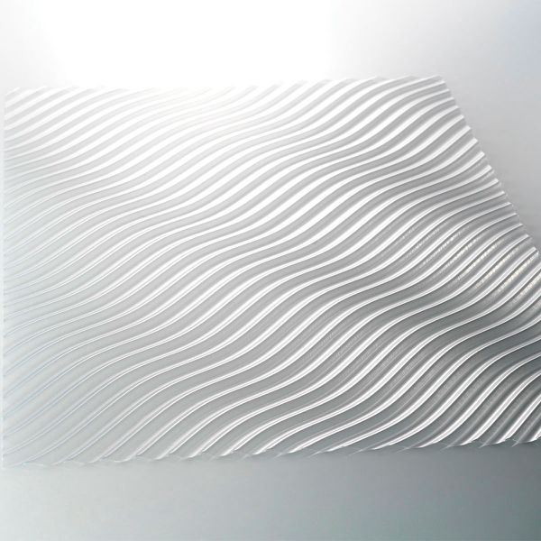 009741 PCB FEUILLES STRUCTURE ONDULÉ 56,5X36,5 CM10PCES ***S/CD***