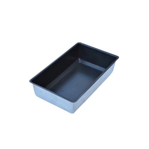 PLATINE A PAIN EMBOUTIE 24X14CM HT 6CM TEFLONNEEPAIN DE 800GR - REVETEMENT TEFLON
