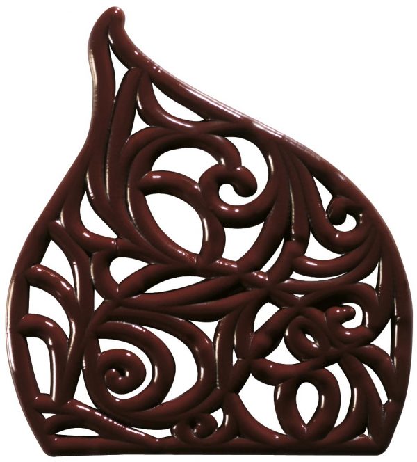 003870 PCB END CAPS CN OPENWORK 8.7X9.5 CM 18PCS ***S/CD***