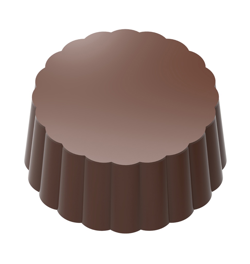 CHOCOLADEVORM MAGNEET ROND 32 MM CW1000L04135X275MM -- 3X5 -- 13GR