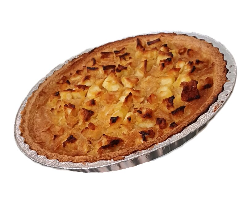 ❄️PATISSERIE DES MAUGES F2201 TARTE NORMANDE POMME Ø22CM 6X620GR