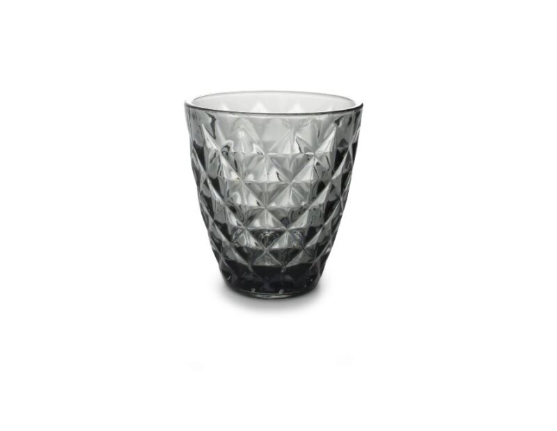 S&P PRISMA GREY WATER GLASSES