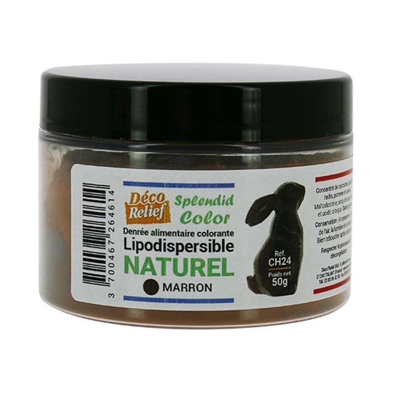 LIPODISPERGEERBARE NATURAAL BRUINE KLEURSTOF 50GR