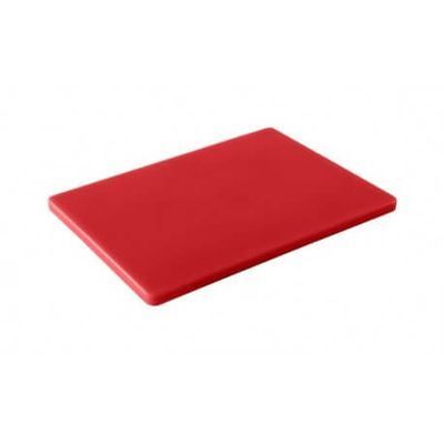 C&T PLANCHE POLY 40X30X1.5 ROUGE S/RIGOLE