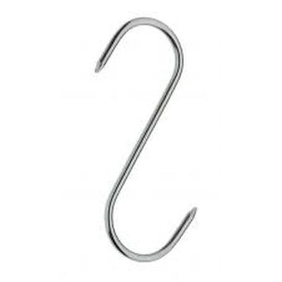 STAINLESS STEEL HOOK 20CM Ø 9 MAX WEIGHT 140KG
