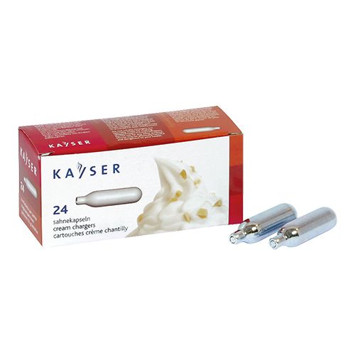 KAYSER 24STUKS GASPATRONEN VOOR ROOMSIFON