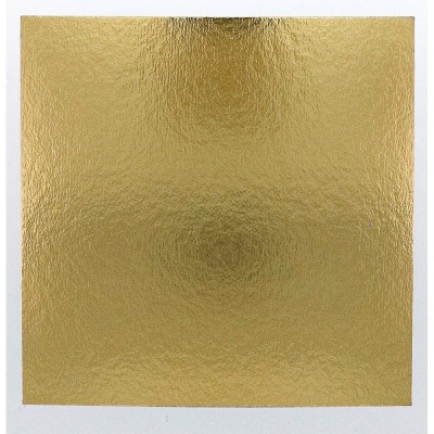 GOLD SQUARE CARDBOARDS 36 X 36CM **10 PCES** FOST+ INCLUDED