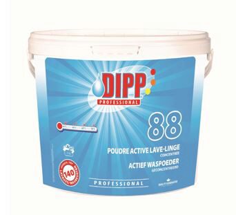 DIPP 88 - POUDRE ACTIVE LAVE LINGE EN SEAU 5KG