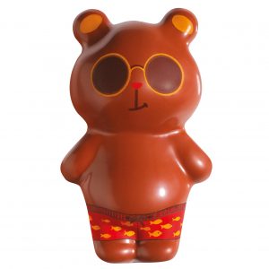 074005 PCB MOULDS TEDDY THE BATHERS FOR 10 PIECES 2 DESIGNS 13.4X8.2 CM 20PCES ***S/CD***