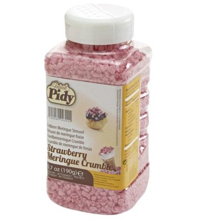 PIDY 190GR CRUMBLE MERINGUE AARDBEI 6 STUKKEN = DOOS