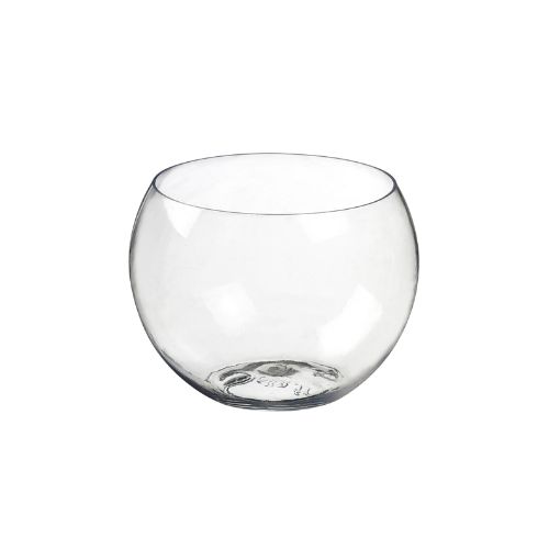 SPHERE GLASS 150 ML TRANSPARENT H5CM Ø7.3CM FOST+ INCLUDED