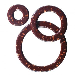 060476 PCB OPENWORK CIRCLES CN 3 SIZES 144PCS ***S/CD***