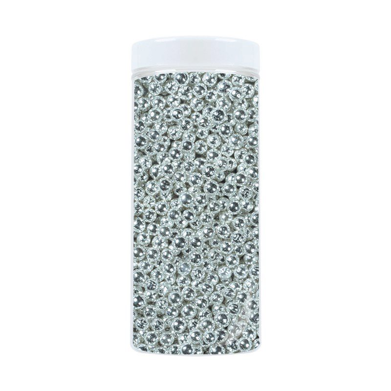 1057233 PERLES ARGENTÉES 4MM 900 G ***S/CDE***